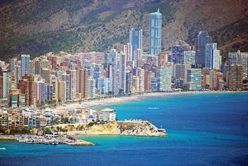 playa levante, benidorm