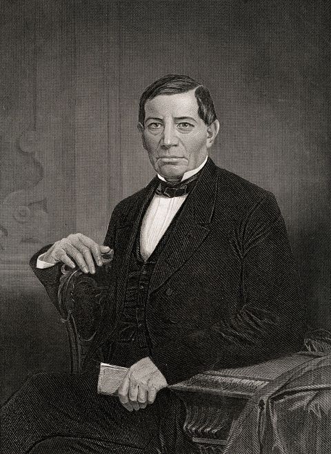 Portrait of Benito Juarez
