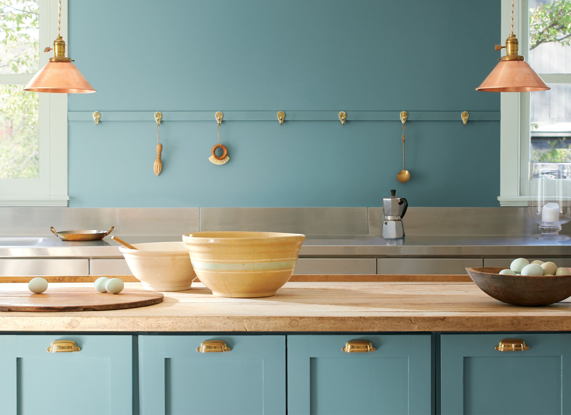 Benjamin Moores Colour of the Year 2021 is Aegean Teal