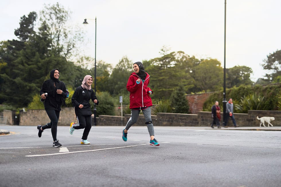 namrah shahid, and muslim women run club