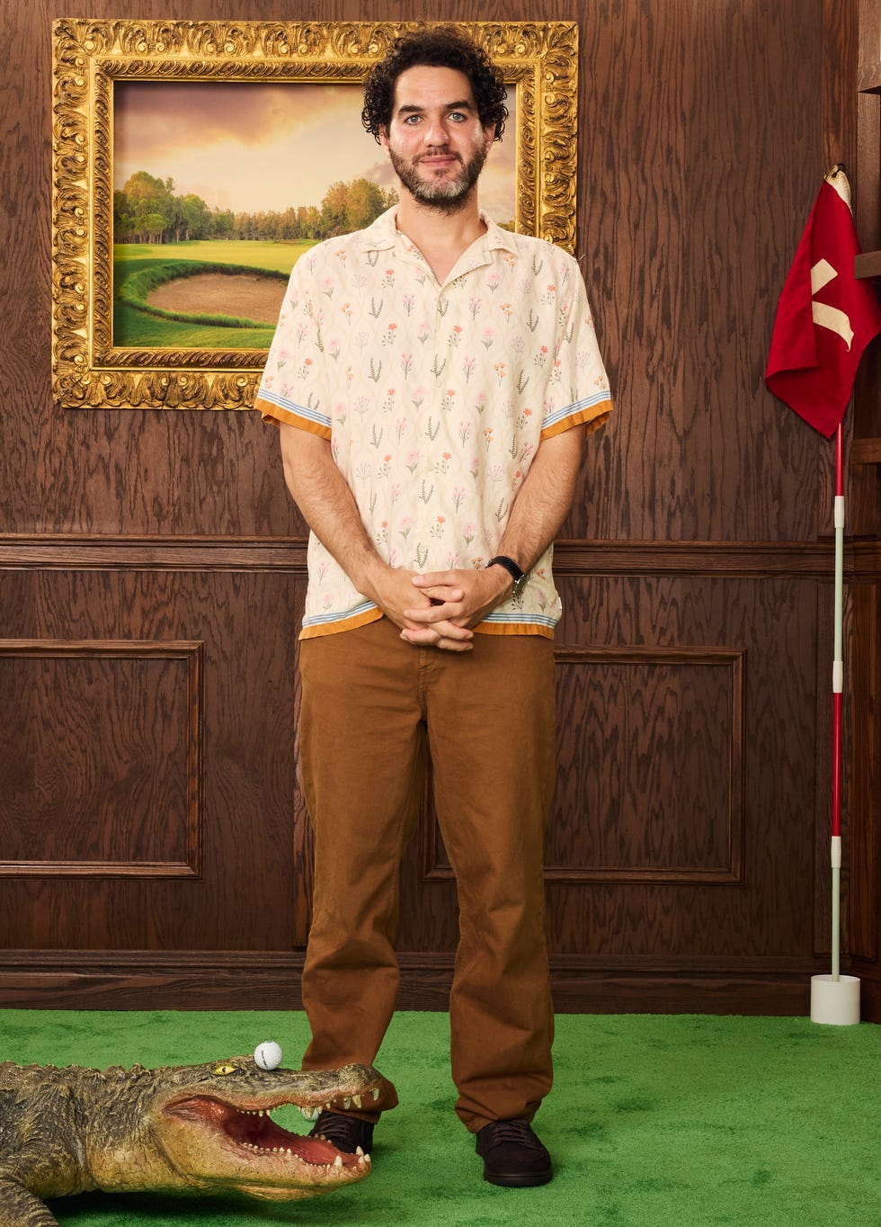 benny safdie at the ‘happy gilmore 2’ premiere portrait studio. cr. nino munoz/netflix © 2025.