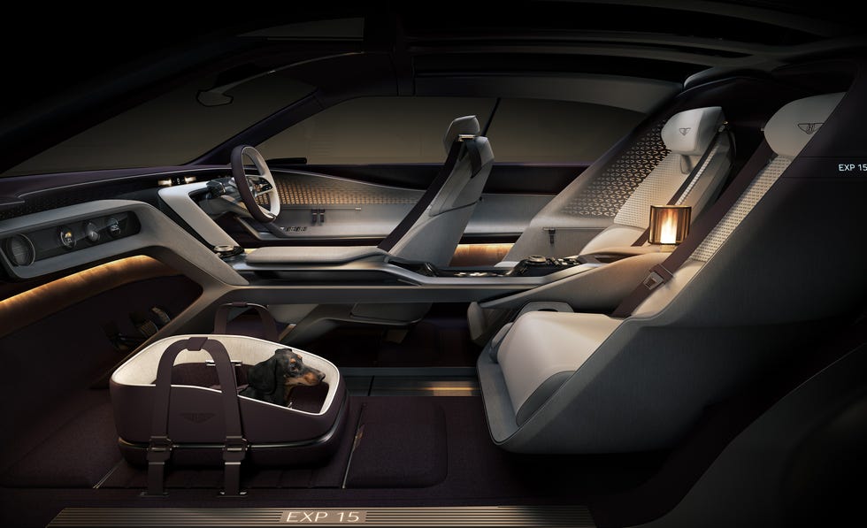 Bentley Concept Car Exp 15 interior view