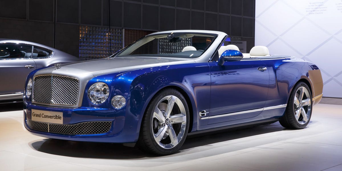 Bentley Coupe Mulsanne кабриолет