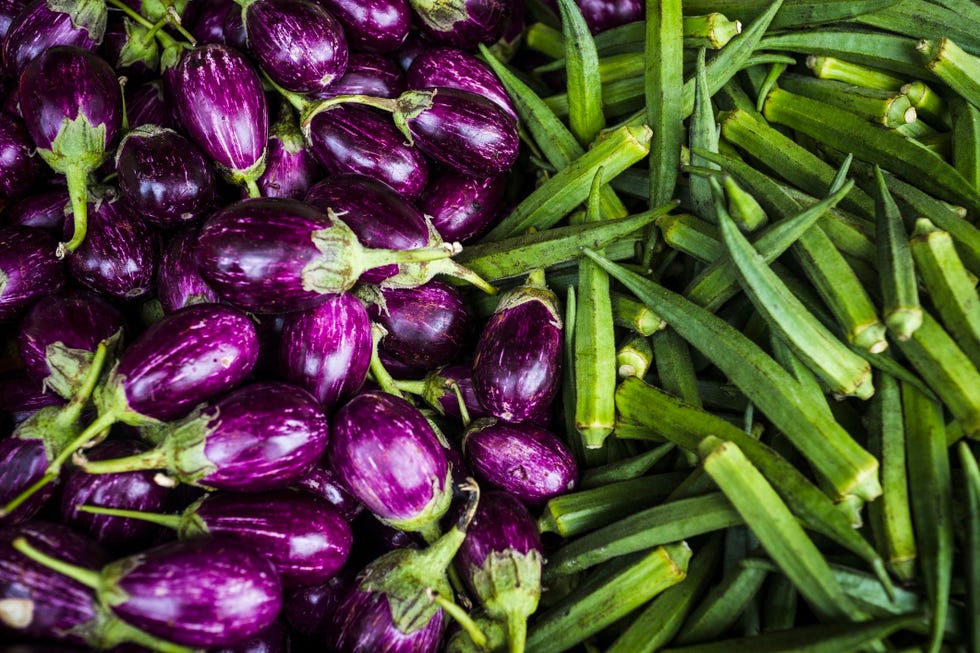berenjena y okra alimentos para bajar el colesterol