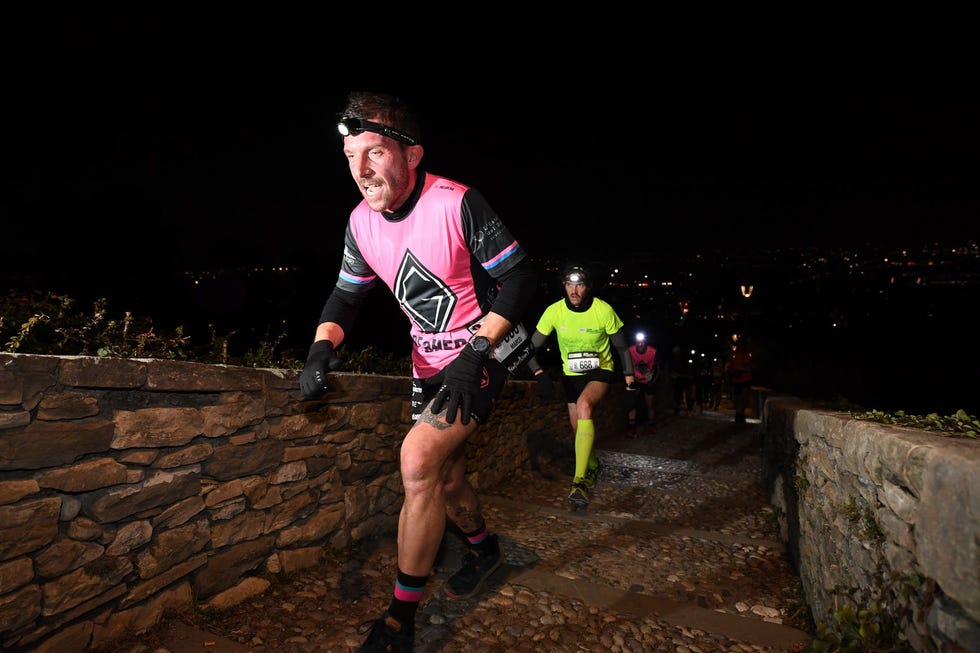 bergamo urban night trail