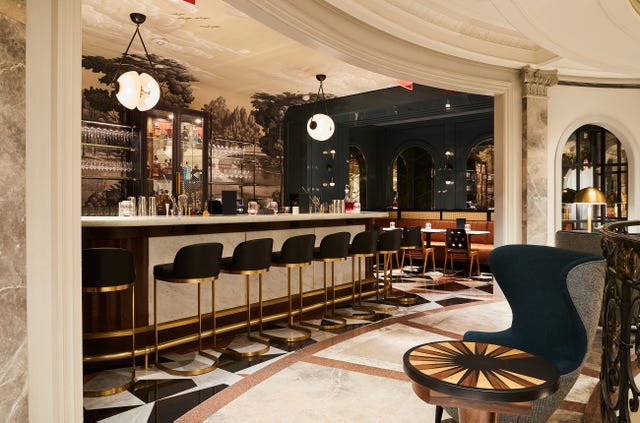 Inside Goodman's Bar, A New Cafe at the Bergdorf Goodman Men's Store