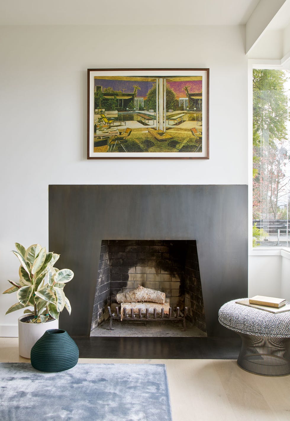 Alison Damonte Berkeley Home Tour - Mid-century Home With Concrete ...