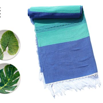Green, Blue, Leaf, Turquoise, Product, Scarf, Stole, Textile, Wool, Fashion accessory, 