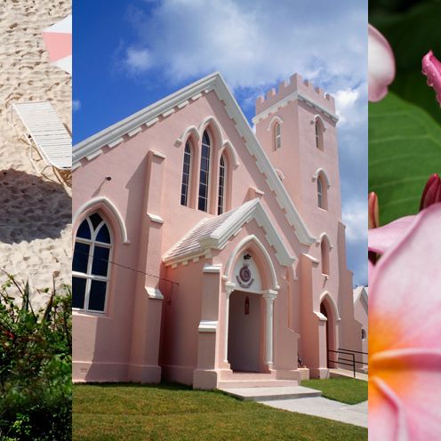 Pink places in Bermuda