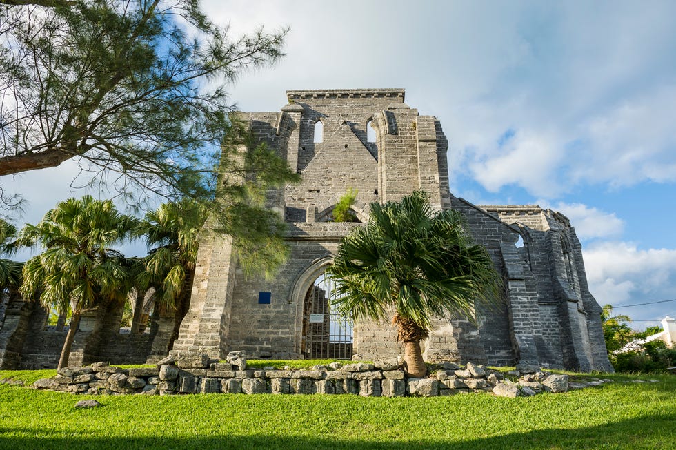 Bermuda, St. George's, Unfinished church bermuda st george's unfinished church
