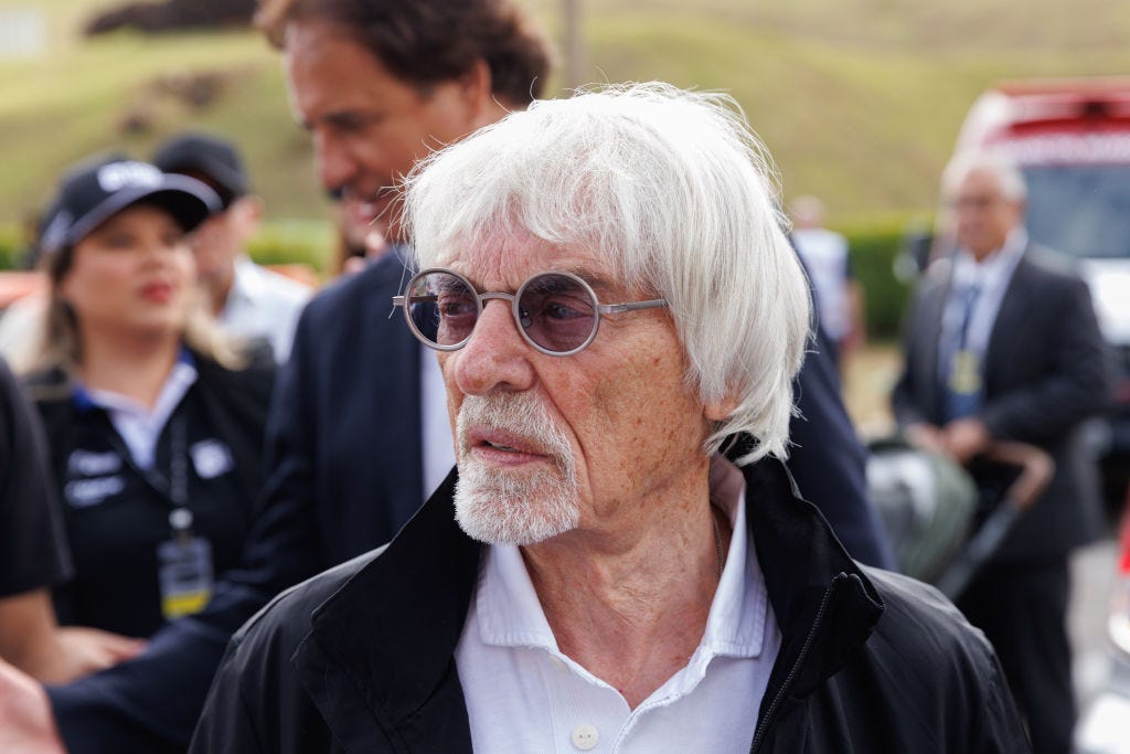 Former F1 Boss Bernie Ecclestone: 'I'd Still Take a Bullet for