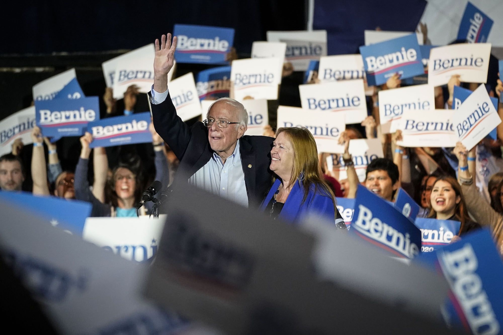 Bernie Sanders Wins Nevada Caucuses To Become Democratic Frontrunner