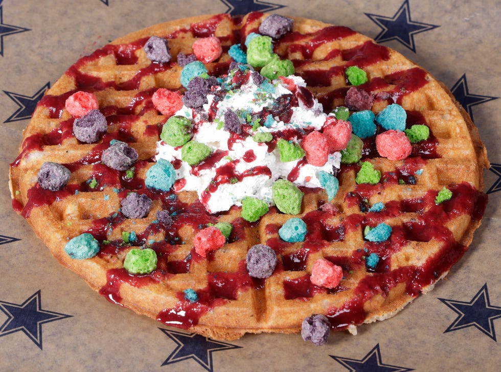 all berries waffle dallas cowboys