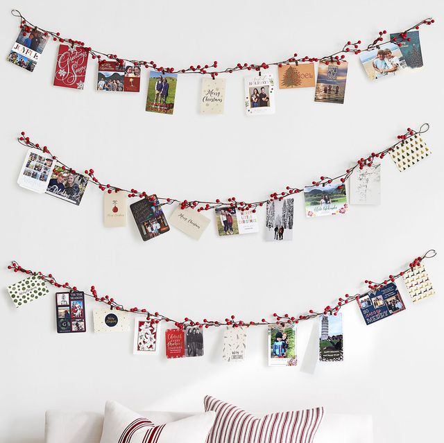 20 Best Christmas Card Holders and DIY Holiday Card Display Ideas