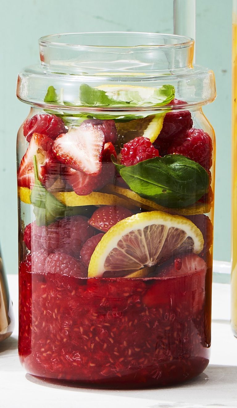 Best Berry Lemon Basil Sangria Recipe How to Make Berry Lemon