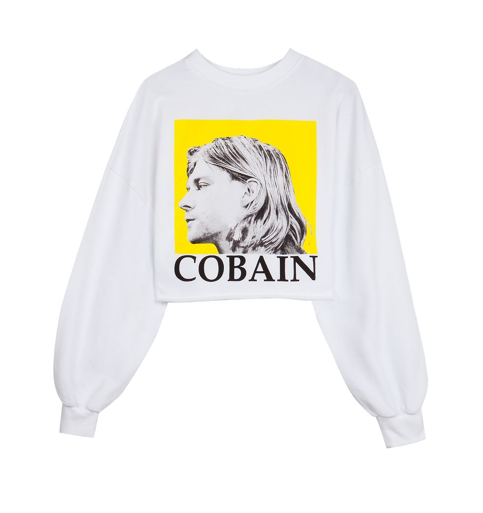 Kurt Cobain inspira la nueva colección de Bershka que te a los 90 - Bershka lanza la camiseta de Nirvana que todas buscábamos en los 90