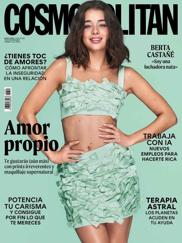 berta castane, portada de cosmopolitan