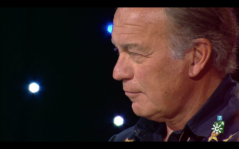 bertín se emociona al escuchar una canción de rocío jurado