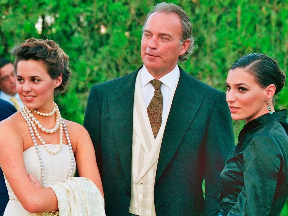 bertin osborne con sus hijas eugenia y claudia