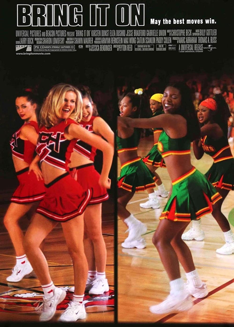 best 2000s teen movies bring it on