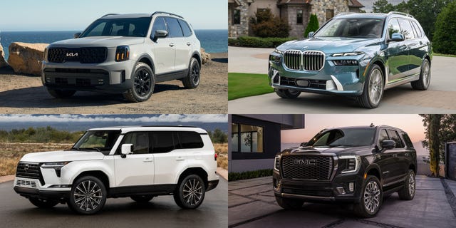 best 3 row suvs