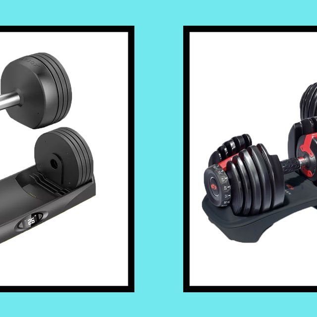 Getting ripped with BowFlex's 'smart dumbbells
