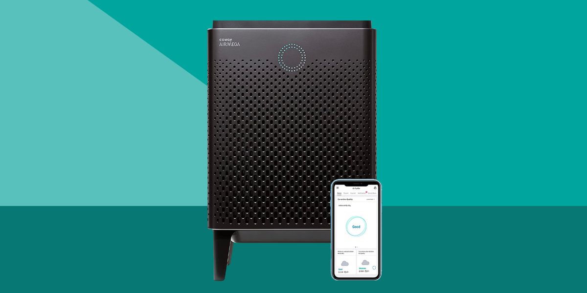 coway airmega app enabled smart technology compatible with amazon alexa true hepa air purifier