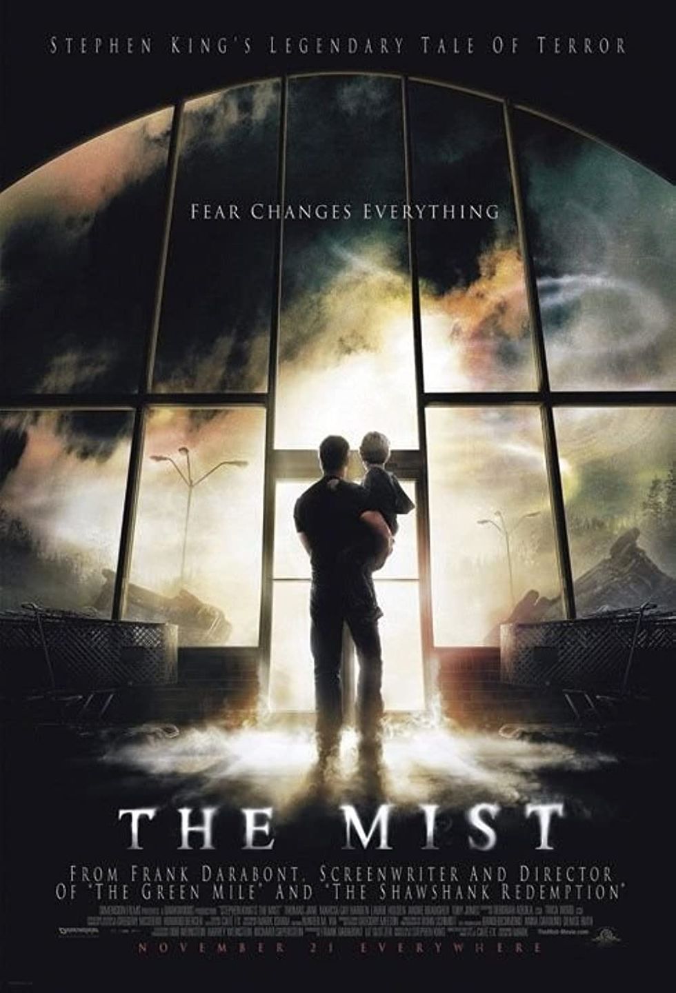 best alien movies, the mist