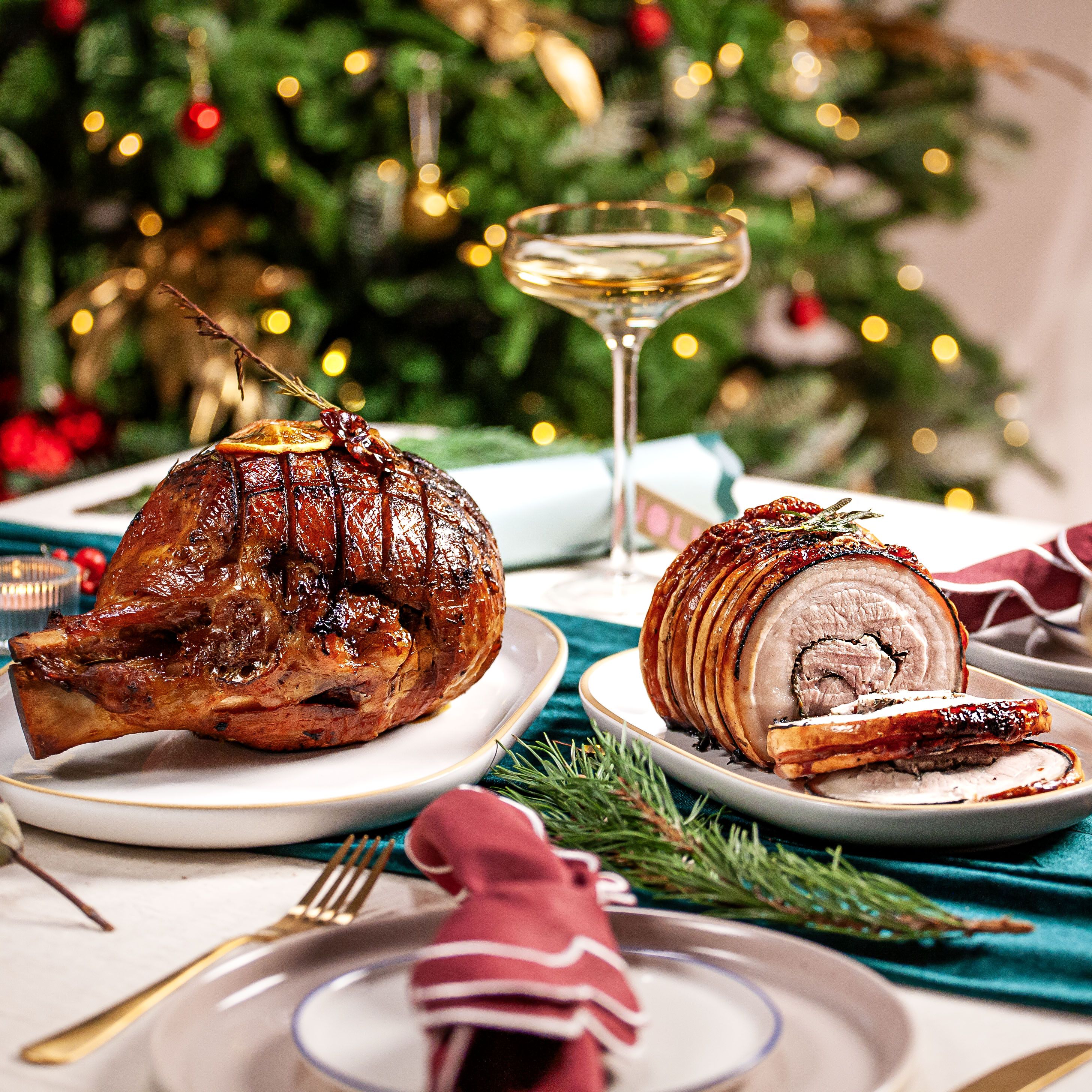 Best alternative Christmas dinners. Best roasts and meat mains for