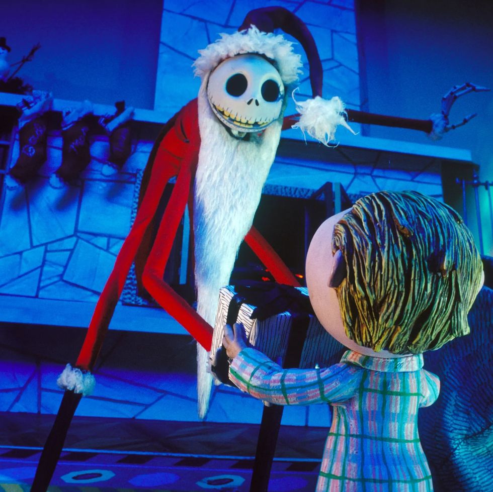 a scene from the nightmare before christmas, a good housekeeping pick for best animated christmas movies