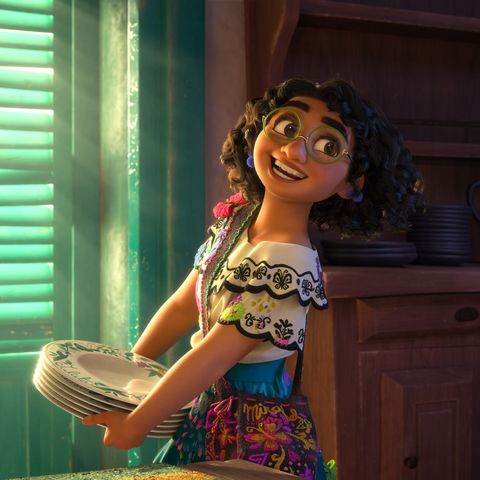 a scene from encanto, a good housekeeping pick for best animated movies