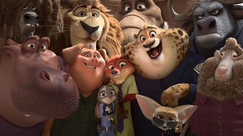 a scene from zootopia, a good housekeeping pick for best animated movies
