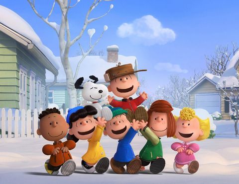 a scene from the peanuts movie, a good housekeeping pick for best animated movies