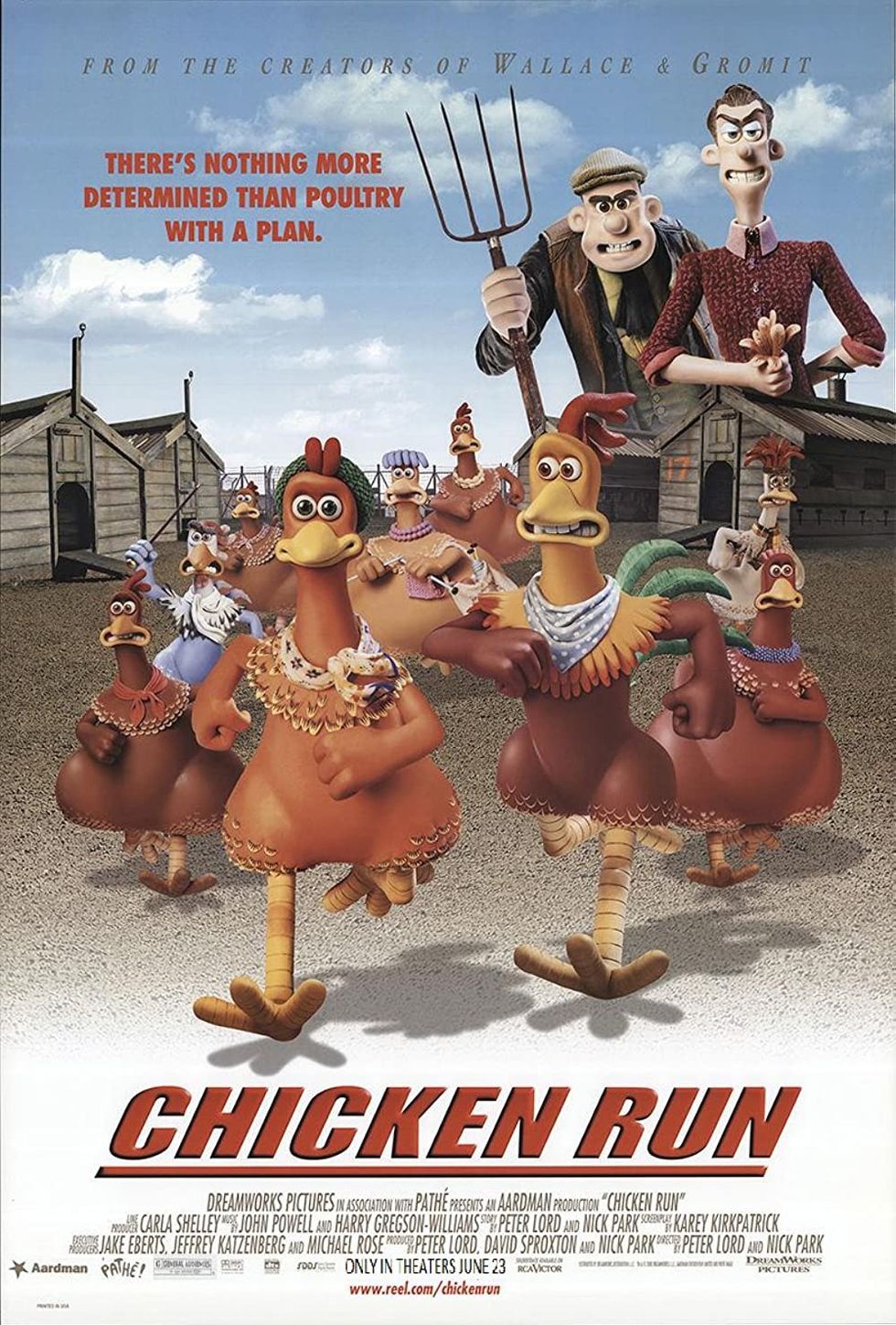 best animated movies, chicken run