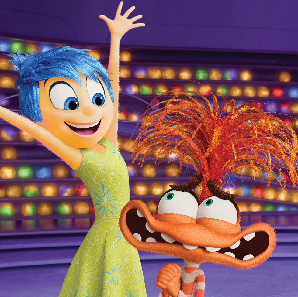 Inside Out emotions characters smiling