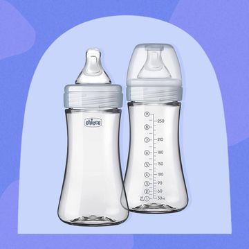 chicco duo hybrid baby bottle with invinci glass inside and plastic outside, and more
