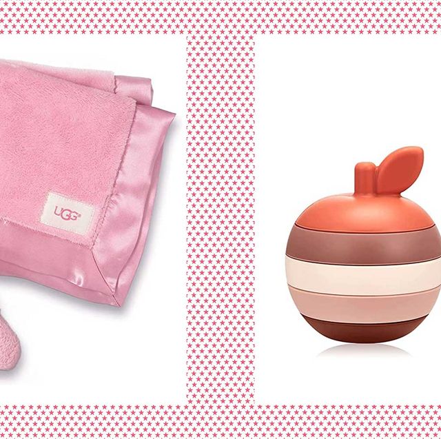 Baby Girl 1st Birthday Pink Scrapbook Small Gift B Small Gift Bag