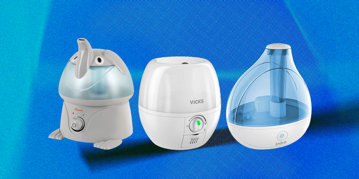 MILIN LED Display Germ-Free Ultrasonic Humidifiers for store Large Room w/ Difuser