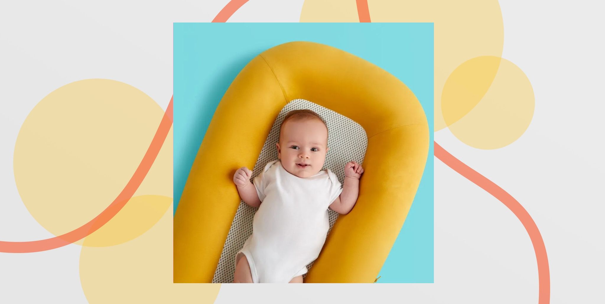 Head-to-the-side baby positioning pillow - Industrial Designers