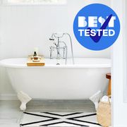 best tested badge with clawfoot bathtub in modern bathroom