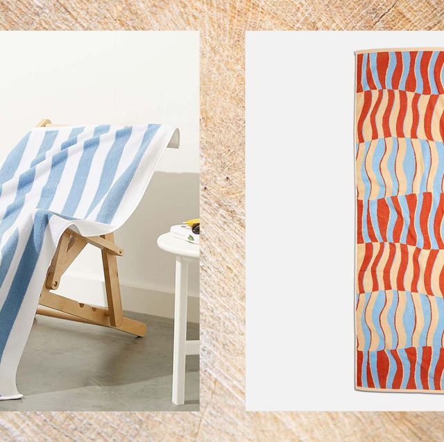 Brooklinen Dropped the Cutest Beach Towels & They're Already on