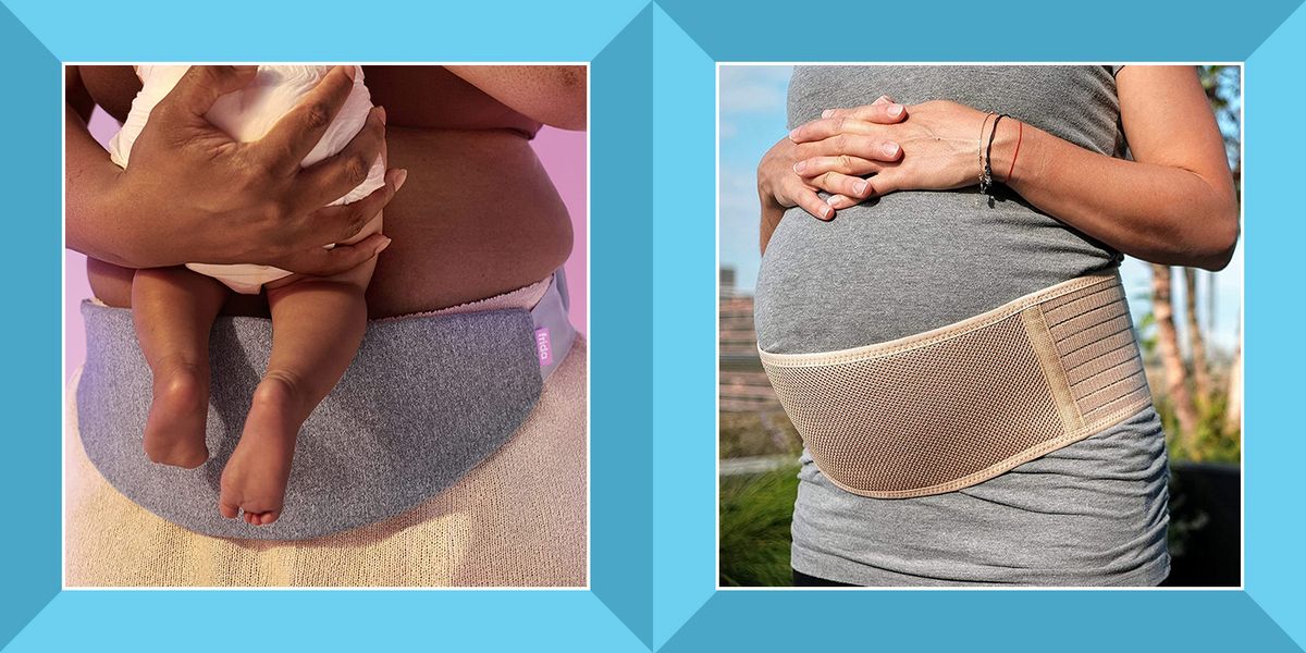 Generic Maternity Support Belt Breathable Pregnancy Belly Band Abdominal  Binder Adjustable Back/Pelvic Support- L