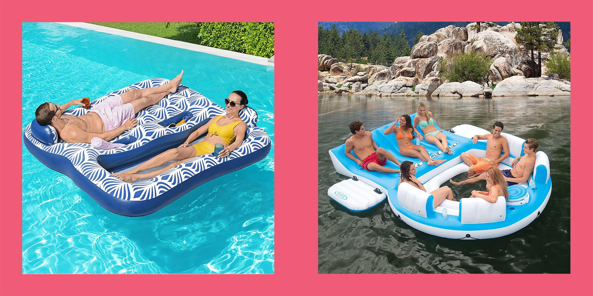 Inflatable pool rafts online