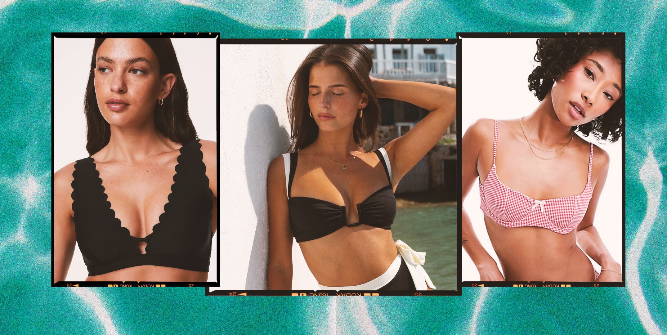 How to Wear the Underboob Trend — Summer Bra Top Scarf Top Swim Style