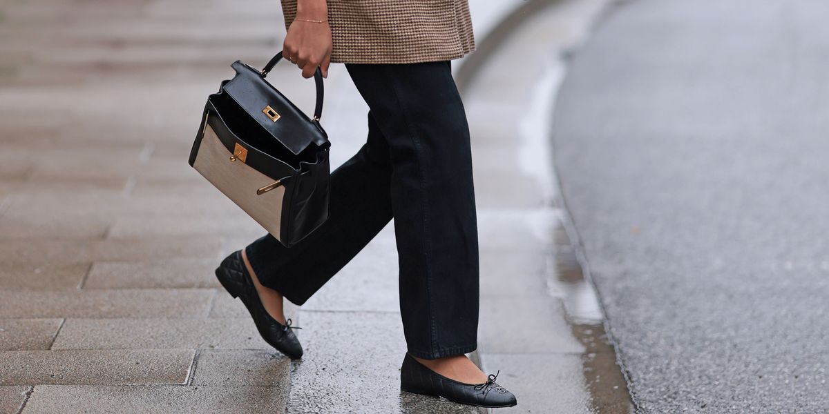 13 Best Black Flats That Are Cute and *Actually* Comfortable