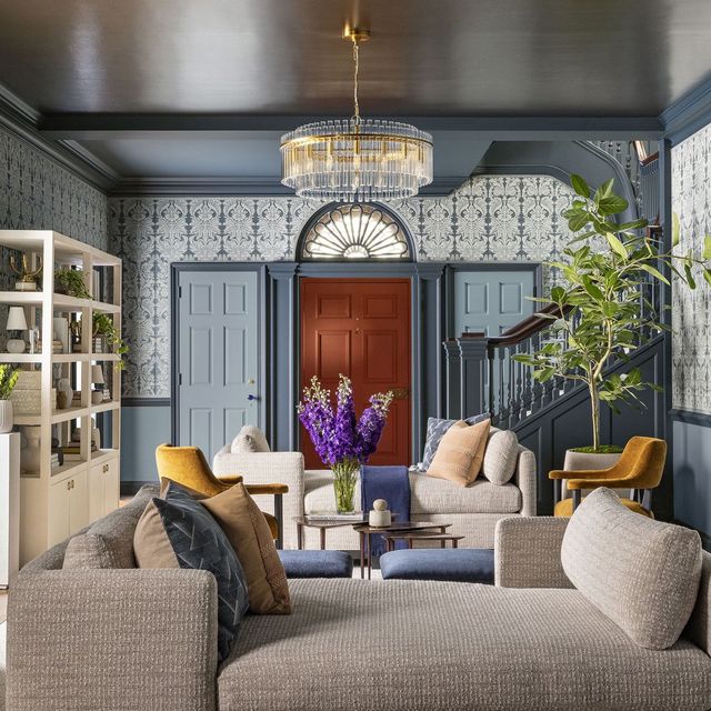 Blue Grey Living Room Colour Scheme