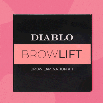 diablo cosmetics brow lamination kit