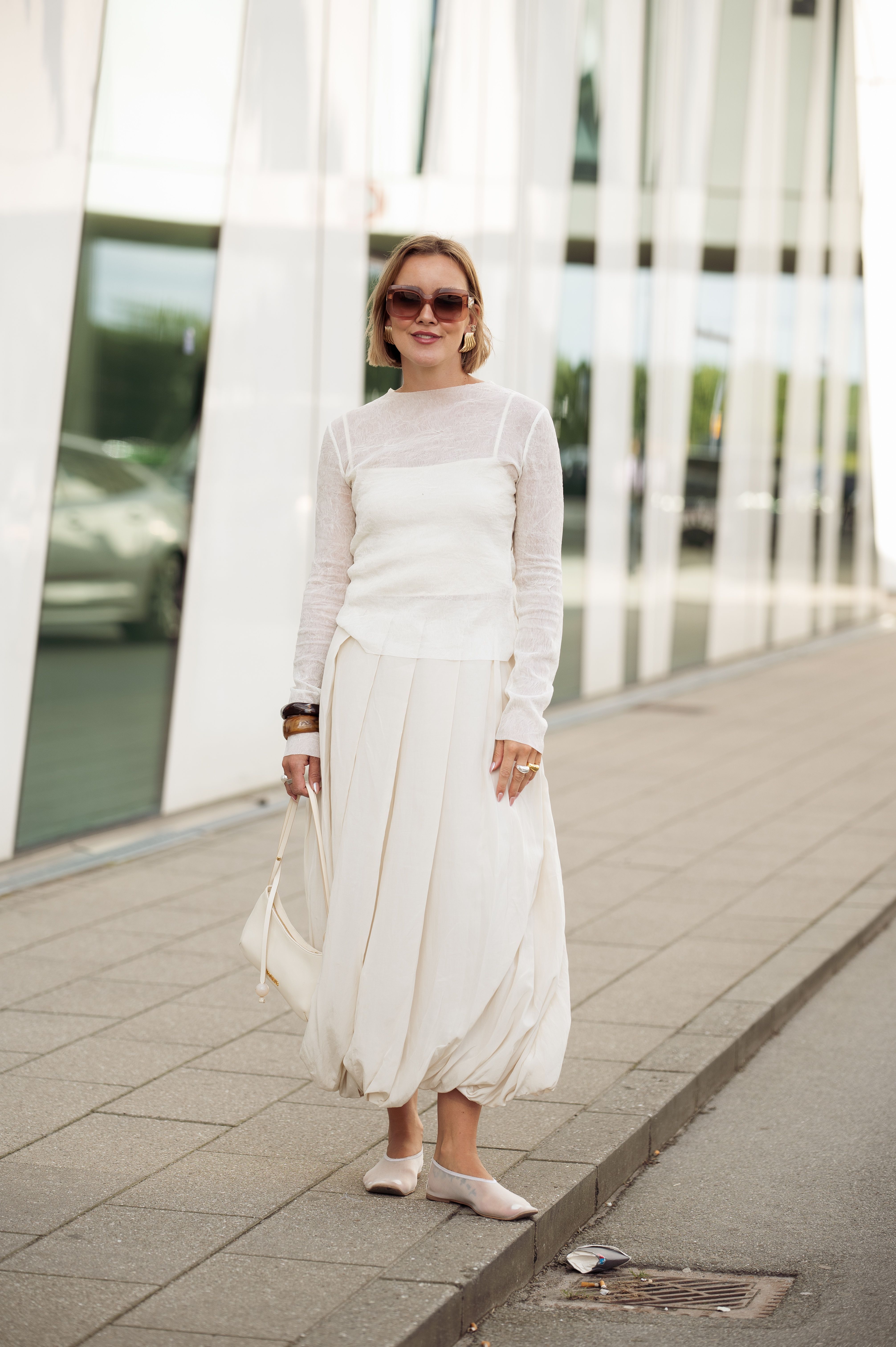 スカート S ring balloon skirt the red thread THEREDTHREAD / ザレッドスレッド】S ring balloon skirt
