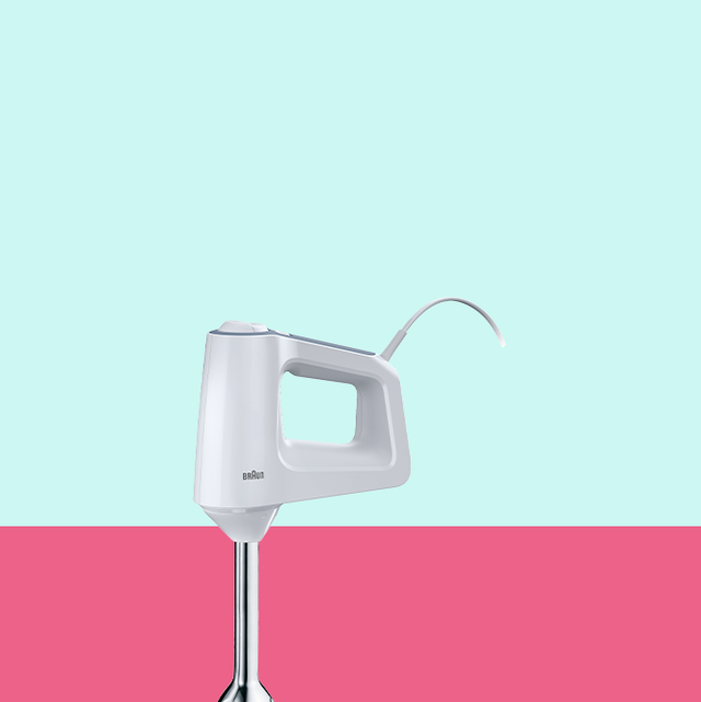5 Speed Hand Mixer Electric, 125W Power Electric Mixer With 2 Whisk & 2  Beaters, Electric Whisk For Baking, One Button Eject Design, White
