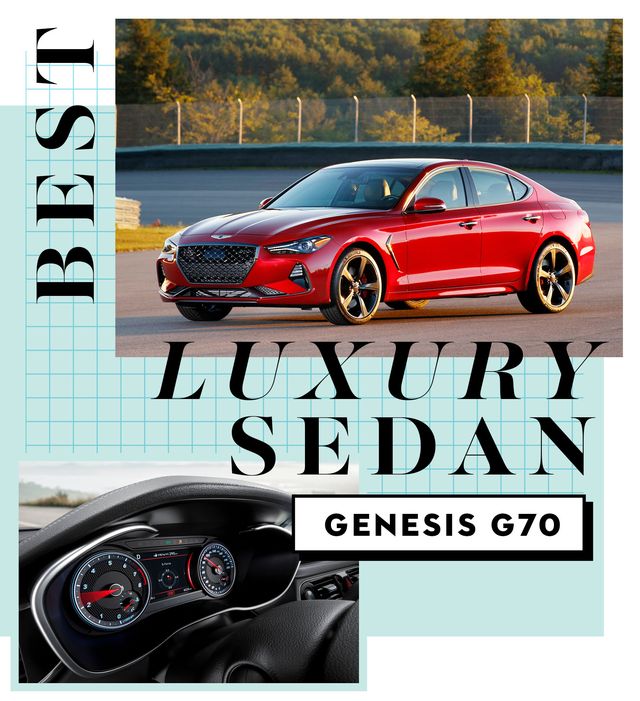 best car awards best luxury sedan   genesis g70